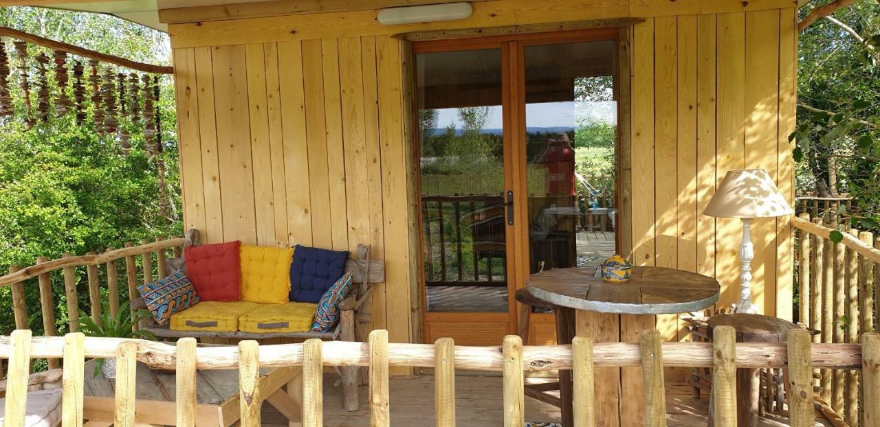 La Cabane Perchee Villelaure Екстериор снимка