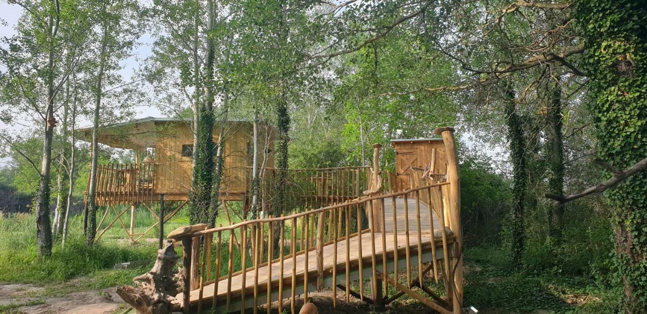La Cabane Perchee Villelaure Екстериор снимка